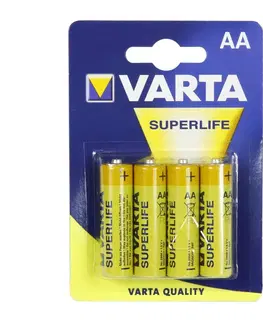 Standardní baterie Varta AA - Mignon Superlife ZK baterie v blistru po 4ks