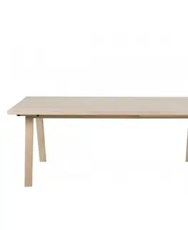 Jídelní stoly Actona Jídelní stůl A-Line bělený dub