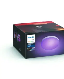 Chytré osvětlení Hue Bluetooth LED White and Color Ambiance Stropní svítidlo Philips Flourish 8719514343504 bílé 2000K-6500K RGB