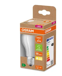 LED žárovky OSRAM Žárovka OSRAM LED E27 A60 3,8W 840lm 3000K matná