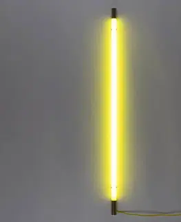 Nástěnná svítidla SELETTI LED nástěnné světlo Linea zlatá, žlutá