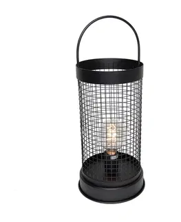Stolni lampy Moderne tafellamp grijs 52 cm - Horario