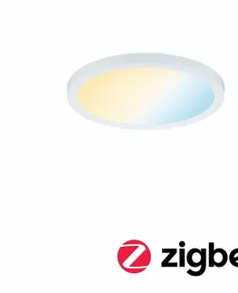 Chytré osvětlení PAULMANN Smart Home Zigbee LED vestavné svítidlo Areo VariFit IP44 kruhové 175mm 13W bílá měnitelná bílá 930.43