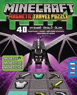 Hračky společenské hry RAVENSBURGER - Thinkfun Minecraft Magnetická Cestovní Hra