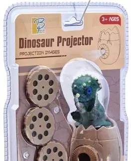 Hračky WIKY - Projektor s Dinosaurem 10cm