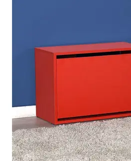 Botníky Adore Furniture Botník 42x60 cm červená 