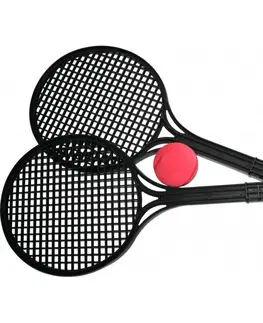 Hračky LORI TOYS - Soft tenis černý 1 míček