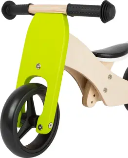 Odrážedla Small foot Dřevěná tříkolka 2v1 CYCLE zelená