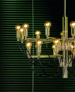 LED žárovky PAULMANN LED kapka 4,7 W E27 zlatá zlaté světlo stmívatelné 287.13