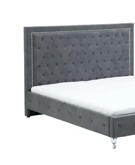 Designové postele LuxD Postel Spectacular šedá 180 x 200 cm