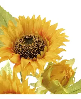Květiny Umělá květina Slunečnice, 23 x 60 cm