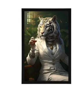 Zvířecí gangsteři Plakát zvířecí gangster tygřice