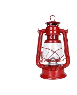 Zahradní lampy Brilagi Brilagi - Petrolejová lampa LANTERN 28 cm červená 