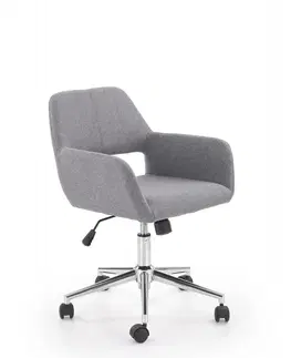 Kancelářské židle HALMAR Kancelářské křeslo Relo šedé