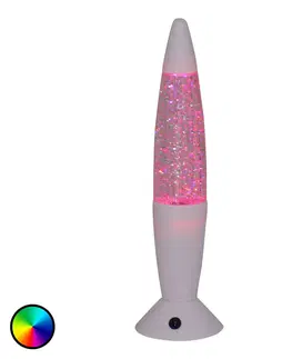 Vnitřní dekorativní svítidla Näve LED lávové svítidlo Glitter