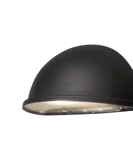 Venkovní nástěnná svítidla Konstsmide Venkovní nástěnné světlo Torino E27, černá