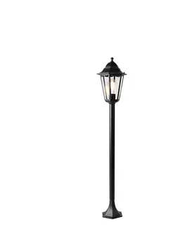 Venkovni lucerny Chytrá stojící venkovní lucerna černá 120 cm včetně WiFi ST64 - Havana