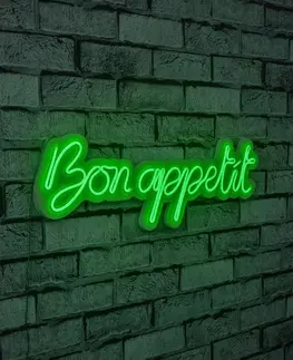 Nástěnné dekorace Dekorativní LED osvětlení BON APPETIT zelená
