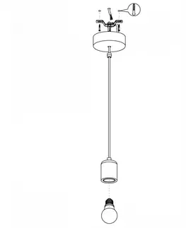 Moderní závěsná svítidla EGLO Závěsné svítidlo SILVARES 95522