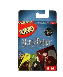 Hračky společenské hry MATTEL - Uno Harry Potter