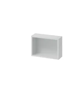 Koupelna CERSANIT Modulová otevřená skříňka LARGA 40x27,8 šedá S932-083