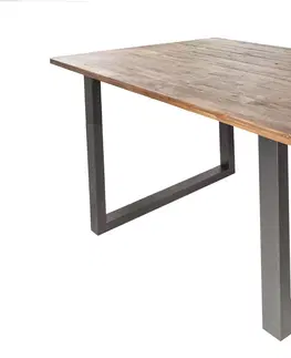Jídelní stoly LuxD Designový jídelní stůl Saxon II 180 cm akácie