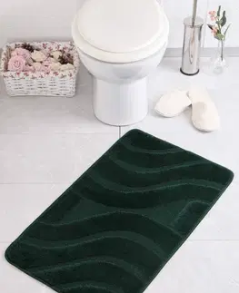 Koupelnové předložky L'essentiel Koupelnový kobereček SYMPHONY 60x100 cm zelený