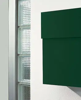 Poštovní schránky Radius design cologne Schránka na dopisy RADIUS DESIGN (LETTERMANN 4 darkgreen 560O) tmavě zelená