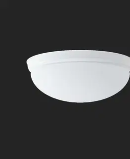 Klasická nástěnná svítidla OSMONT 41647 ALMA D1 stropní/nástěnné skleněné svítidlo bílá IP41 60W E27