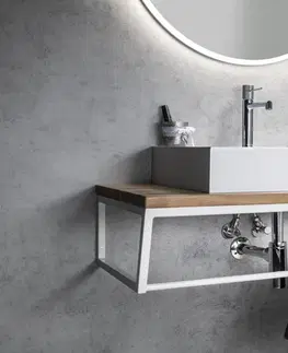 Koupelnový nábytek SAPHO SKA konstrukce pod umyvadlo/desku, 900 mm, černá mat SKA203