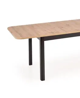 Jídelní stoly HALMAR Jídelní stůl FLORIAN odstín dub aristan