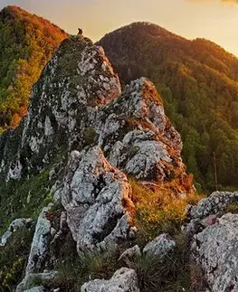 Obrazy přírody a krajiny Obraz Vršatské bradla na Slovensku