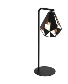 Lampy Eglo Eglo 43058 - Stolní lampa CARLTON 1xE27/60W/230V 