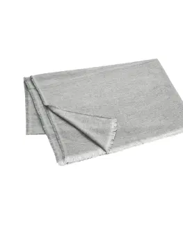 Přehozy, plédy a deky BLOMUS Přehoz 130 x 200 cm ocelově šedý Melange