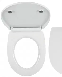 WC sedátka NOVASERVIS WC sedátko, duroplast bílá, panty tvrzený plast WC/SOFTNEW