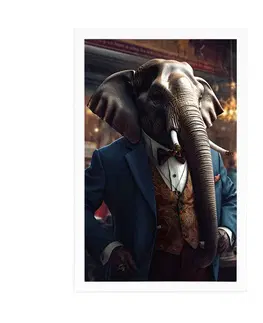 Zvířecí gangsteři Plakát zvířecí gangster slon