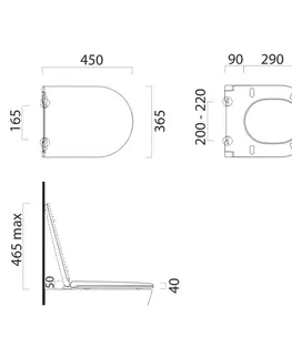WC sedátka GSI PURA/KUBE X/NORM WC sedátko Soft Close, duroplast, bílá/chrom MS992C11