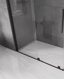 Sprchové kouty MEXEN/S Velar sprchový kout 140 x 85, transparent, černá 871-140-085-01-70