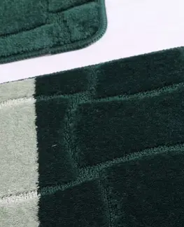 Koupelnové předložky L'essentiel Koupelnový kobereček Sariyer 60x30 cm zelený