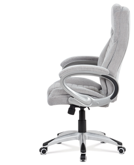 Kancelářské židle Kancelářská židle THADE, šedá látka