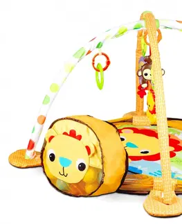 Dětské deky Interaktivní hrací deka EcoToys - lev