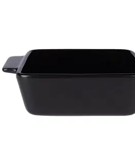 Pečicí formy Keramická zapékací mísa Black 430 ml, 17,5 x 11,5  x 5,5 cm