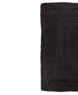 Koberce Norddan Designový koberec Kaitlin 180x120cm tmavě šedý