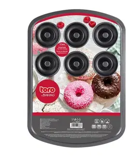Pečicí formy Toro Forma na donuty, 40 x 28 x 2,5 cm