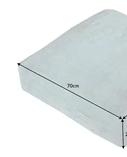 Dekorace LuxD Designový podlahový polštář Rowan 70 cm tyrkysový