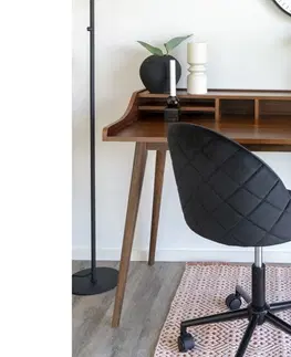 Kancelářská křesla Norddan Designová kancelářská židle Ernesto černá