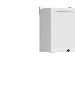 Kuchyňské linky JAMISON, skříňka horní 50 cm, bílá