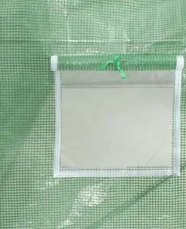 Foliovníky Fóliovník s ocelovou konstrukcí 3 x 1,5 x 2 m Dekorhome