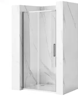 Sprchové kouty Posuvné sprchové dveře Rea Rapid 120 chrom