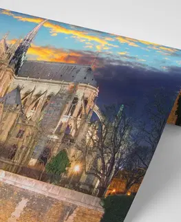 Tapety města Fototapeta katedrála Notre Dame